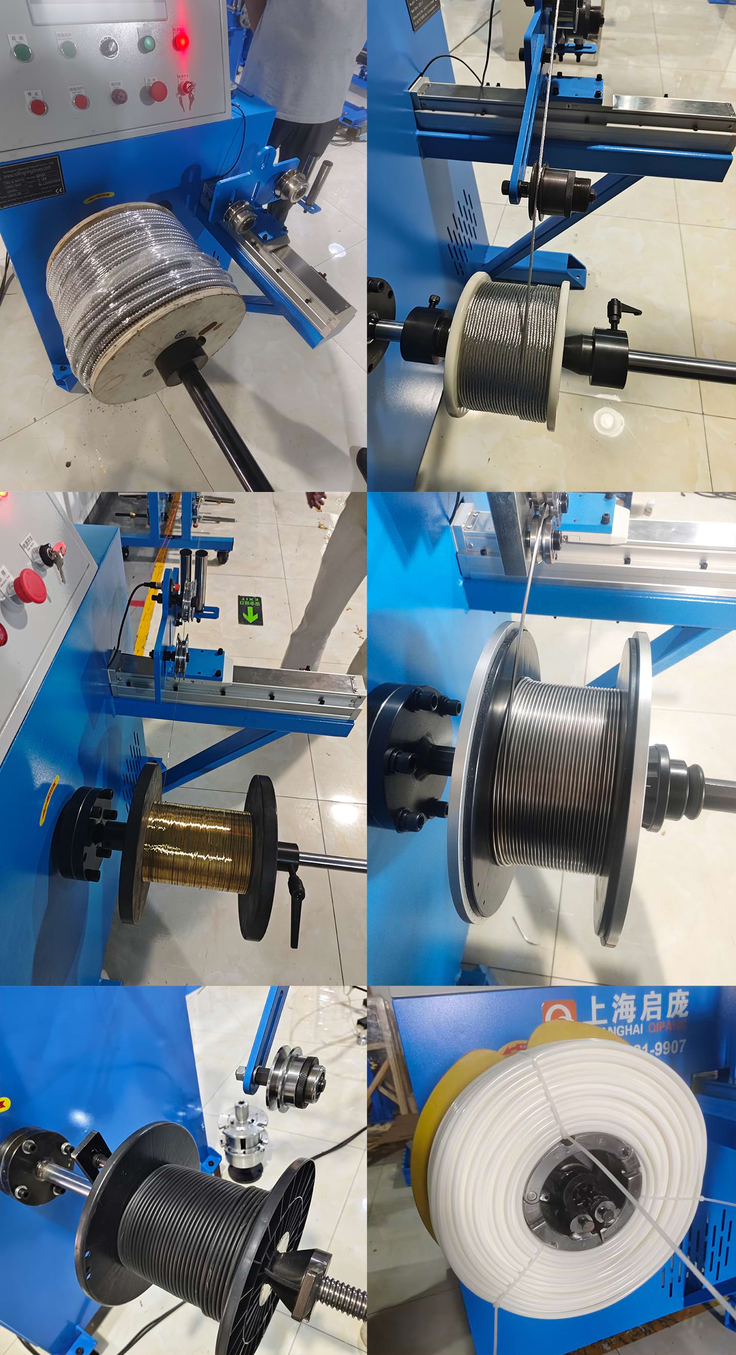 Cable Coiling Machine QP500/630 Servo Extrusion
