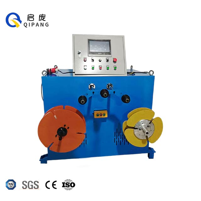 QP500/630 Double Head Servo Cable Coiling Machine