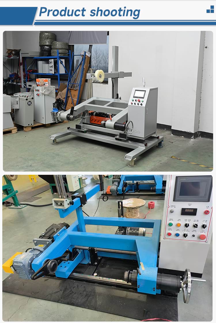 Wire Spooling Machine Traverse System Copper Aluminum