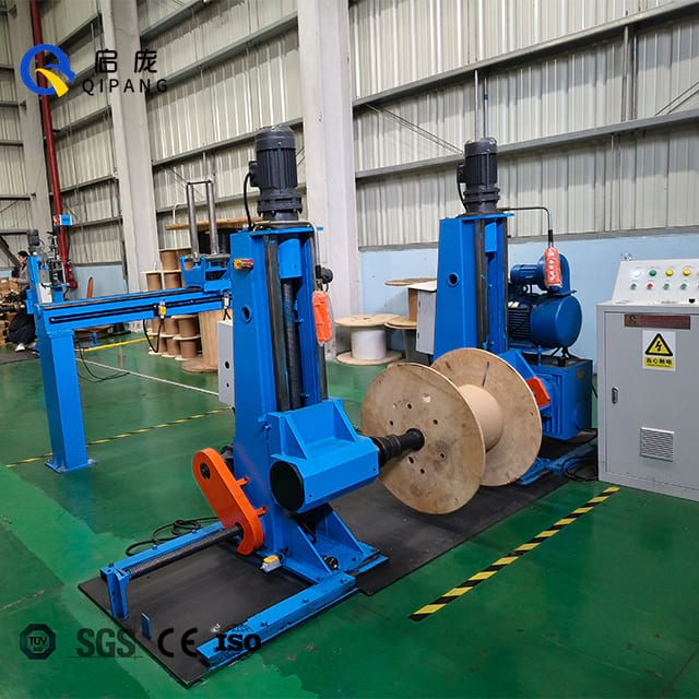 QP 1600 2000 2500 3150 Gantry Cable Take Up And Pay Off Machine