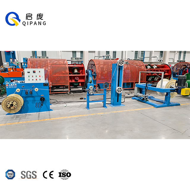 Double Head Take Up Machine And QP1000 Active Pay Off Machine