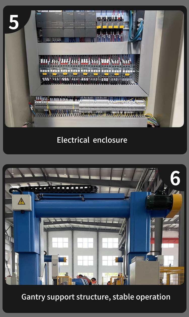 Gantry Cable Take Up Machine QP1600-3150 Pay-Off