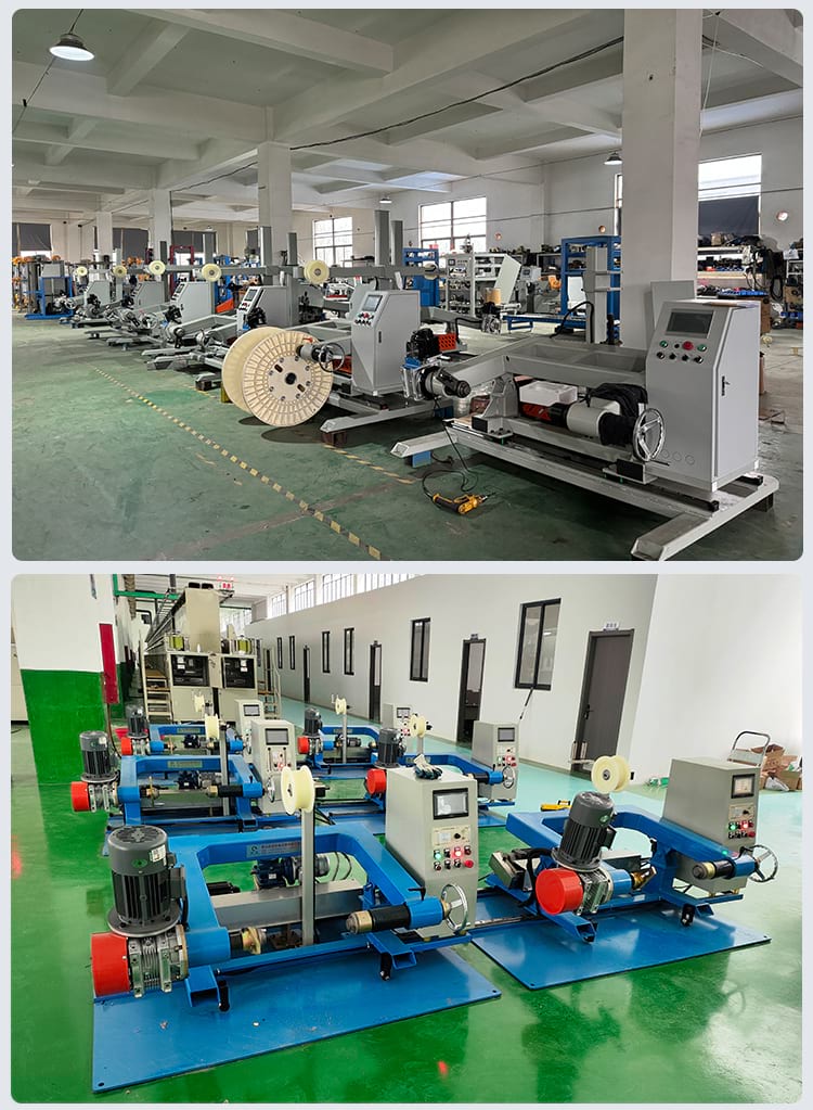 Wire Spooling Machine Traverse System Copper Aluminum