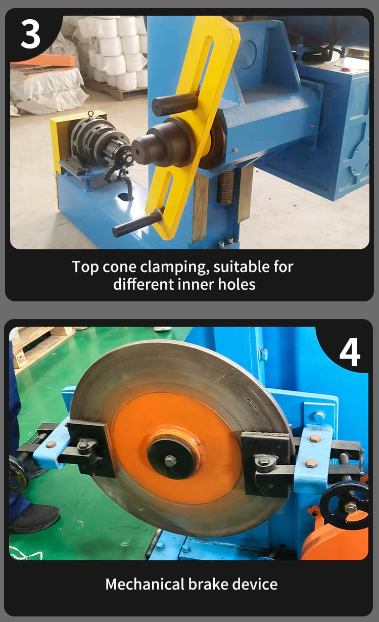 Gantry Cable Take Up Machine QP1600-3150 Pay-Off