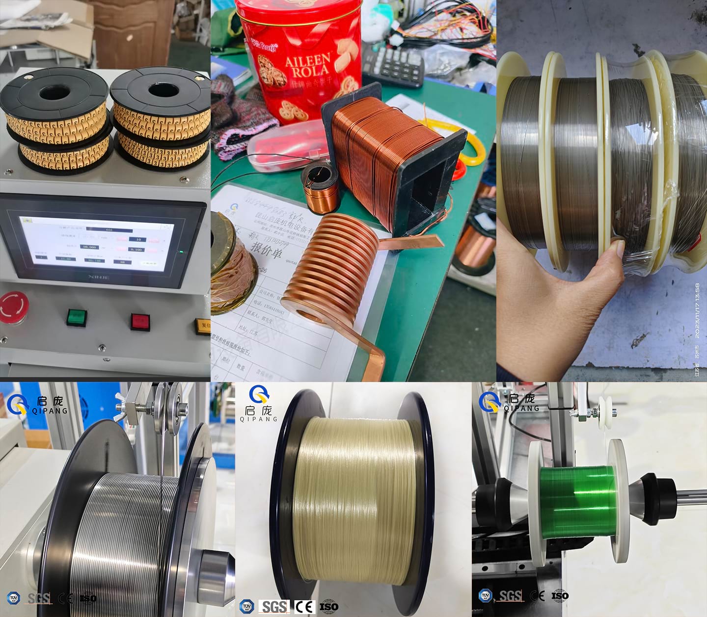 PLC Cable Rewinding Machine for Welding Wire